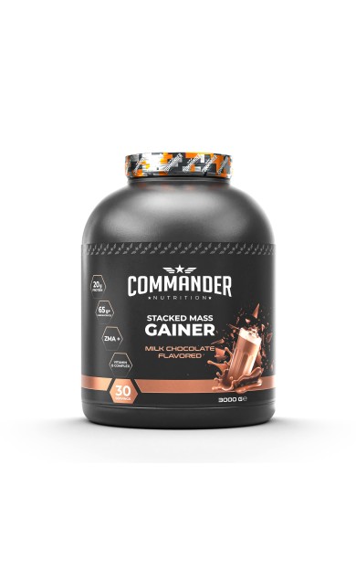 Commander Nutrition Stacked Mass Gainer Sütlü Çikolata