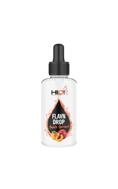 HIQ Flav'n Drops 30ml APPLE APRİCOT FLAVORED