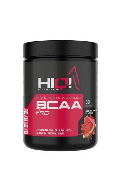 HIQ Bcaa Nrg 390g Iced Watermelon Flavored