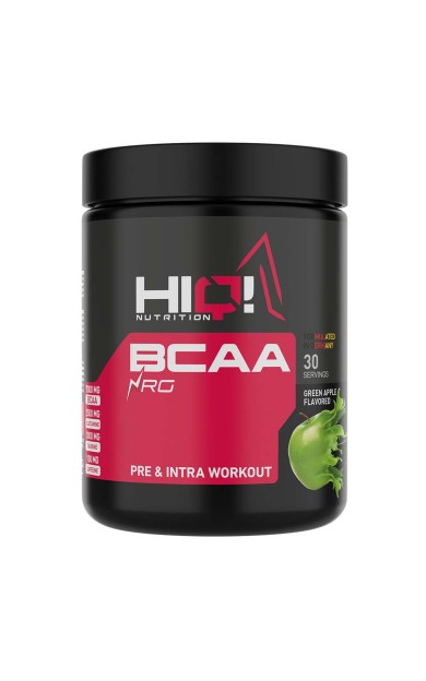 HIQ Bcaa Nrg 390g Green Apple Flavored