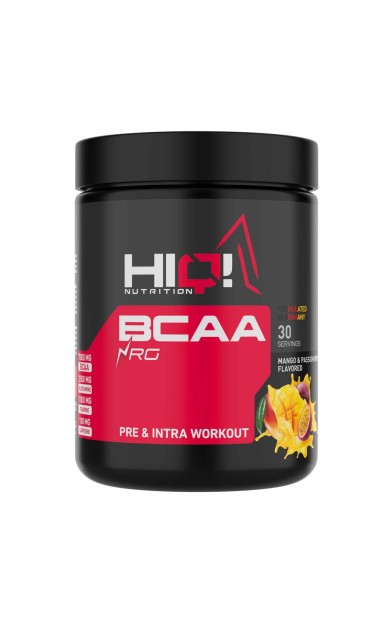 HIQ Bcaa Nrg 390g Mango&amp;Passion Fruit Flavored