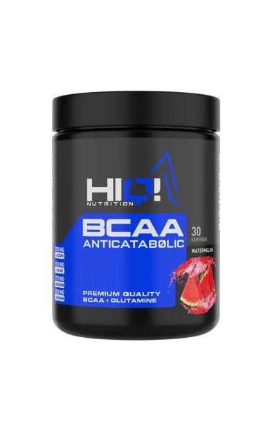 HIQ Bcaa Anticatabolic 390g Watermelon Flavored