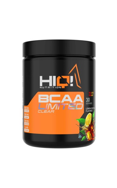 HIQ Bcaa Limited Clear 390g Lemon Ice Tea Flavored