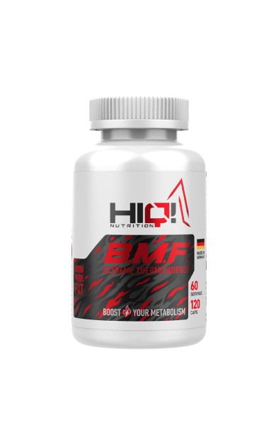 HIQ B.M.F. Extreme Thermo Burner 120 Caps.