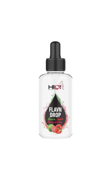 HIQ Flav'n Drops 30ml GUAVA APPLE STRAWBERRY FLAVORED