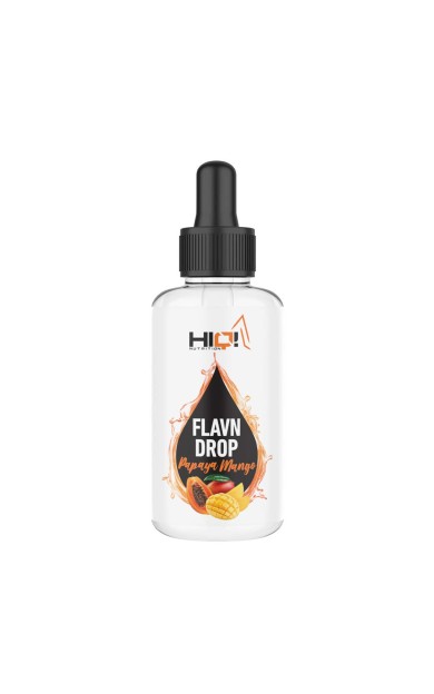 HIQ Flav'n Drops 30ml PAPAYA MANGO FLAVORED