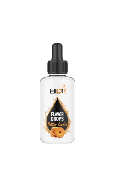 HIQ Flav'n Drops 30ml BUTTER COOKIE FLAVORED