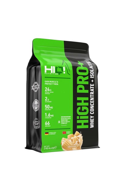 HIQ High Pro+ 2 Kg BISCUITS FLAVORED