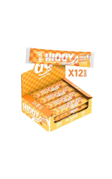 HIQ Hiqqy Protein Bar 12*55g CREAMY CARAMEL