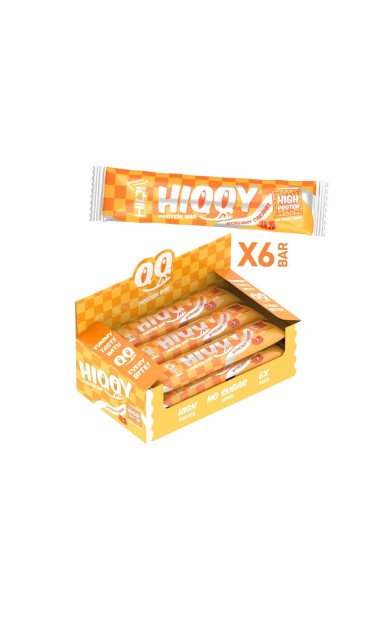 HIQ Hiqqy Protein Bar 6*55g CREAMY CARAMEL