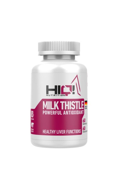 HIQ Milk Thistle 60 Caps.