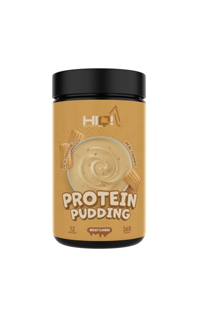 HIQ Protein Puding 360g BISCUIT FLAVORED