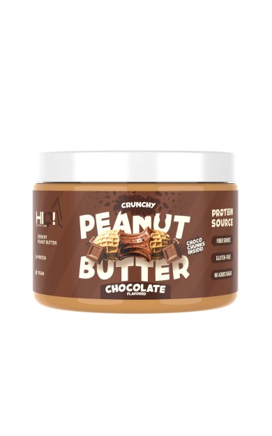 HIQ Peanut Butter 500g Chocolate Flavored CRUNCHY