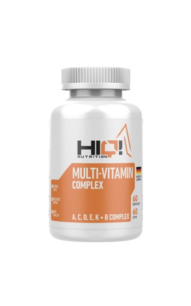 HIQ Multi-Vitamin Complex 60 Caps.