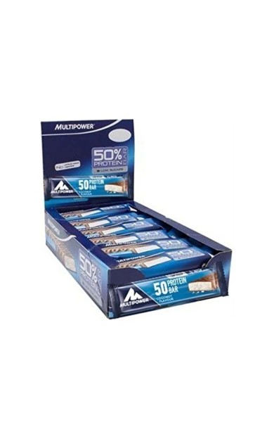 Multipower %50 Protein Bar (50G - 20 Adet) -Hindistan Cevizi 4006643989777