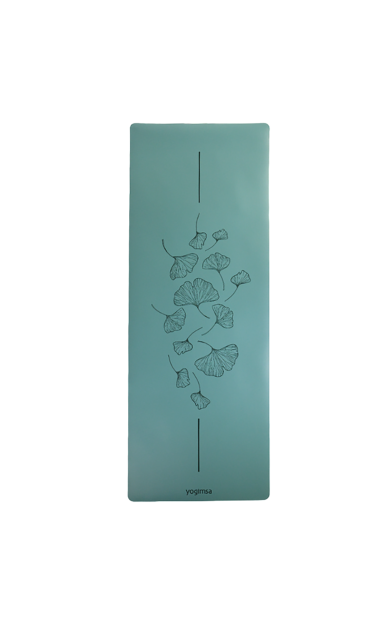 Ginkgo Series Mavi-Anti-Slip Yoga ve Pilates Matı