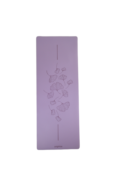 Ginkgo Series Mor -Anti-Slip Yoga ve Pilates Matı