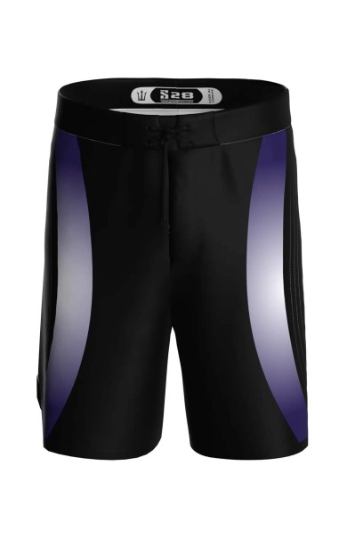 POSE I DOWN Purple Vision Boardshort