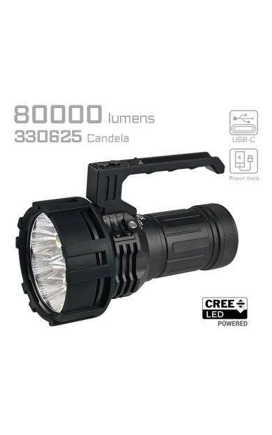 AceBeam X75 80000 Lümen El Feneri