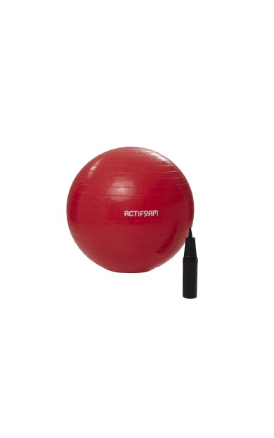 Actifoam Pilates Topu 55 cm 800 gr PVC - Kırmızı