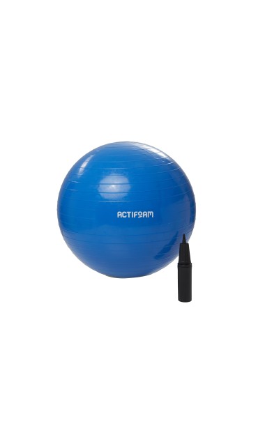 Actifoam Pilates Topu 65 cm 900 gr PVC - Mavi