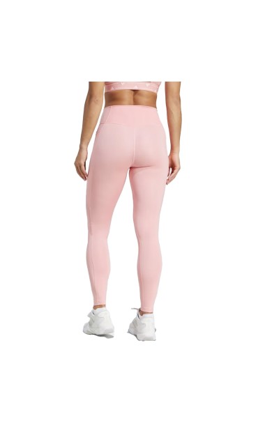 ADIDAS KADIN KOŞU TAYT Optime Essentials Stash Pocket 1/1 Pembe