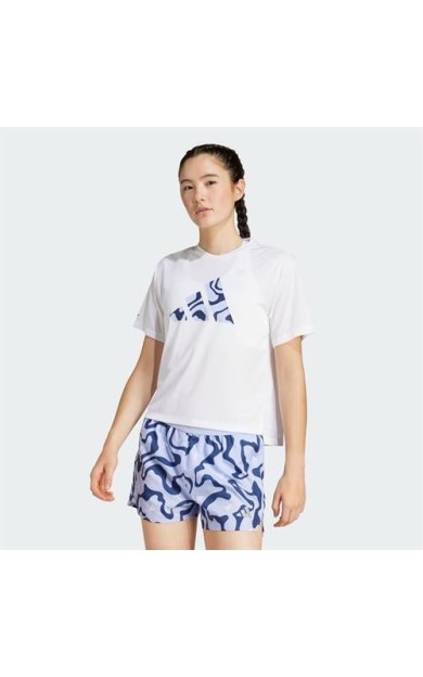 Adidas Run It Bl Tee W Kadın Tişört JD2349