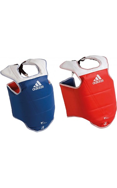 Adidas ADITAP01 WT Onaylı Taekwondo Safeguard - Çift Taraflı Vücut Koruyucu