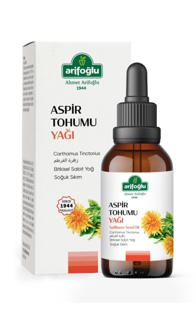 Arifoğlu %100 Saf Ve Doğal Aspir Tohumu Yağı 50 ml