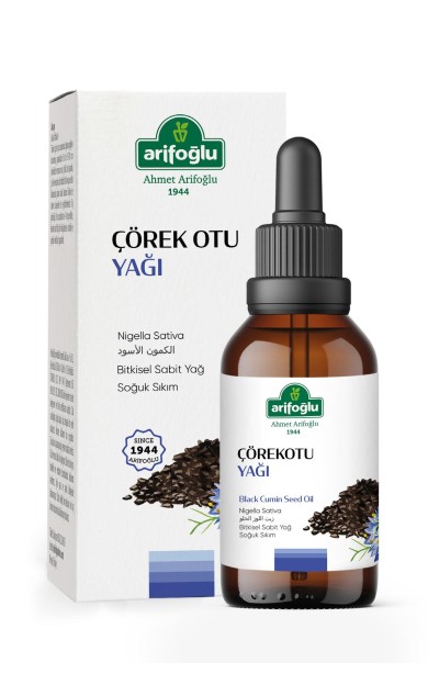 Arifoğlu %100 Saf Ve Doğal Çörek Otu Yağı 50 ml (Soğuk Sıkım)