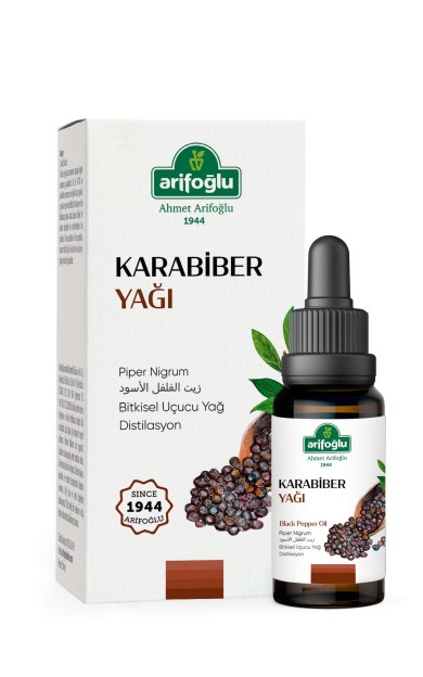 Arifoğlu %100 Saf Ve Doğal Karabiber Yağı 10 ml