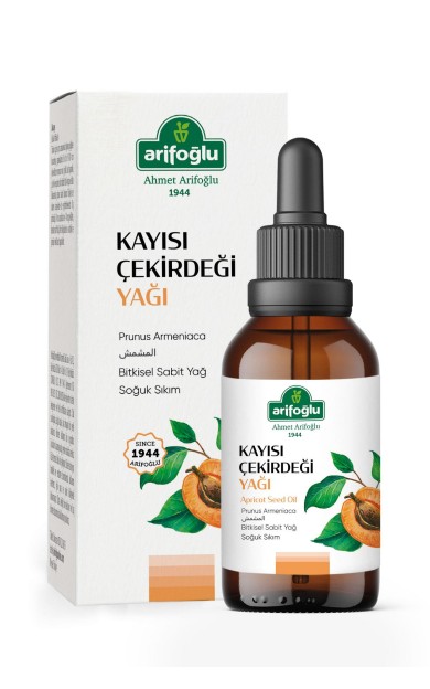 Arifoğlu %100 Saf Ve Doğal Kayısı Çekirdeği Yağı 50 ml