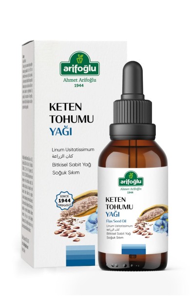 Arifoğlu %100 Saf Ve Doğal Keten Tohumu Yağı 50 ml