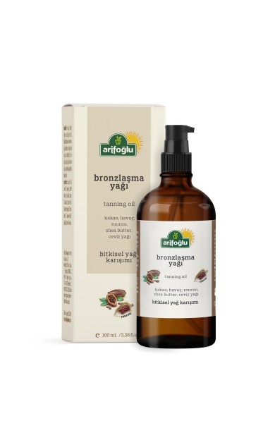 Arifoğlu Bronzlaşma Yağı 100 ml (Doğal Hızlı Kalıcı)