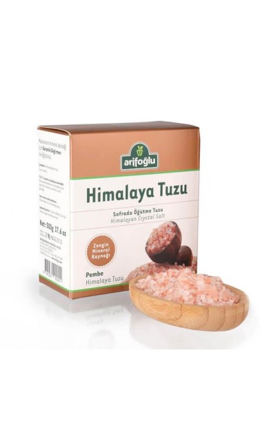 Arifoğlu Himalaya Sofrada Öğütme Tuzu Pembe 500 g