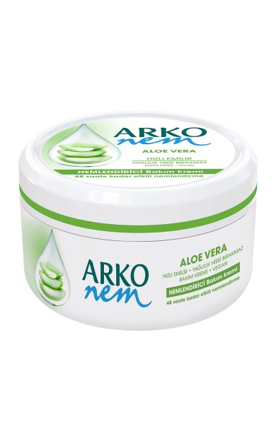 Arko Nem Aloe Vera Nemlendirici Bakım Kremi 300 Ml