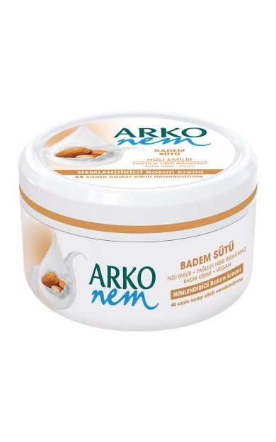 Arko Nem Badem Sütü Nemlendirici Bakım Kremi 300 Ml