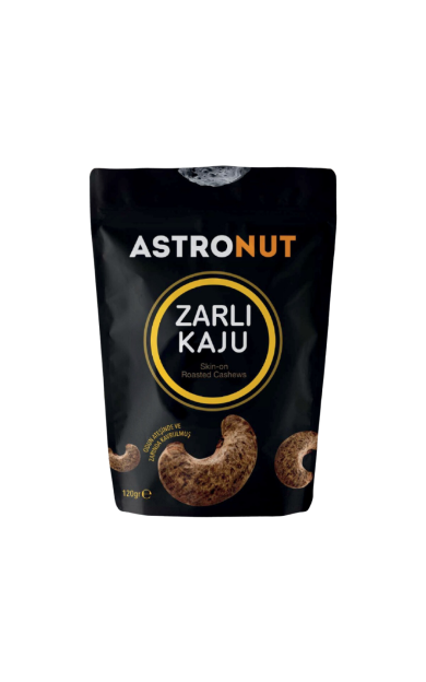 ASTRONUT Odun Ateşinde ve Zarında Kavrulmuş Kaju 120g