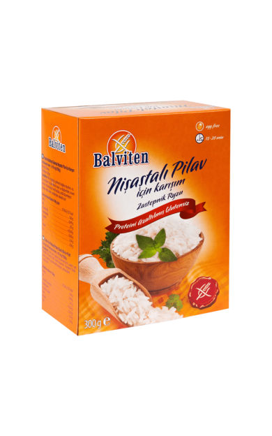 BALVİTEN Proteini Azaltılmış Glutensiz Pirinç İkamesi 300g