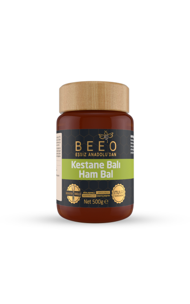 beeo Kestane Çiçek Balı (Ham Bal) 500 gr