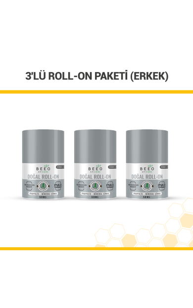 beeo 3'lü Roll On Paketi (Erkek)