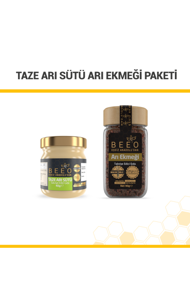 beeo Taze Arı Sütü Arı Ekmeği  Paketi