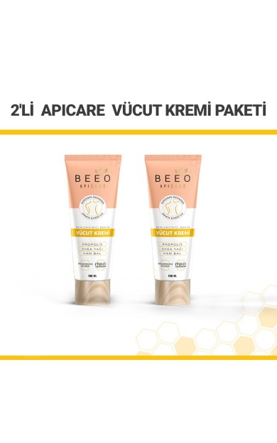 beeo 2'li Apicare Vücut Kremi Paketi