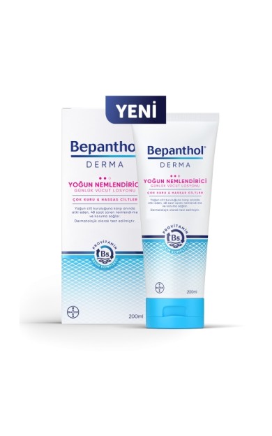 Bepanthol Derma Yoğun Nemlendirici Günlük Vücut Losyonu 200 Ml