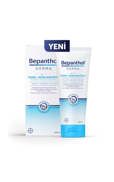 Bepanthol Derma Temel Nemlendirici Günlük Vücut Losyonu 200 Ml