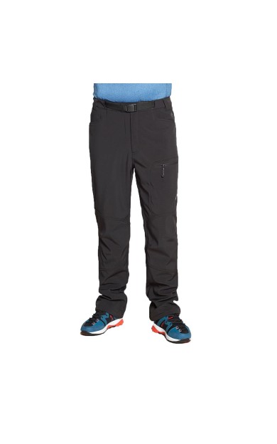 Berg Elbrus Erkek Softshell Pantolon-SİYAH