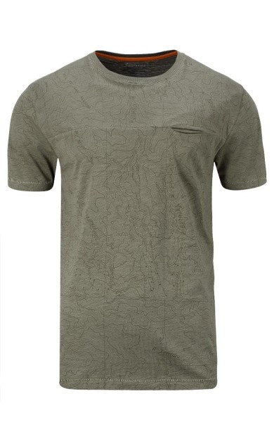 Berg Map Erkek T-Shirt-YEŞİL