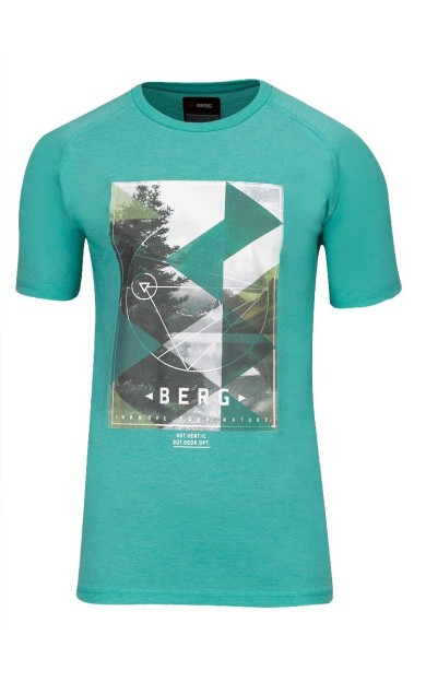 Berg Oulu Erkek T-Shirt-YEŞİL