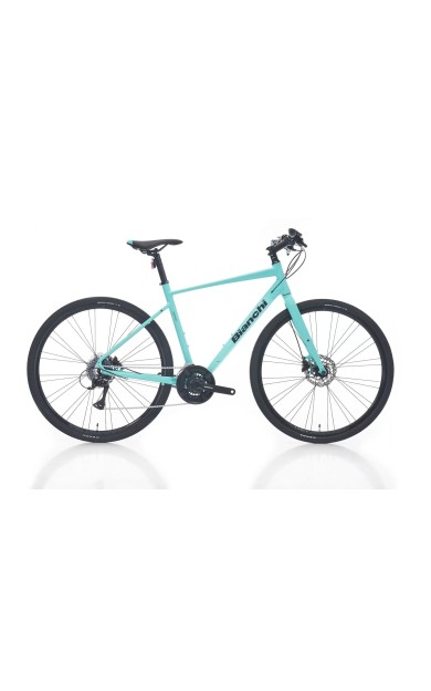 Bianchi Nirone7 Disc HD Fren Acera 24 Vites 28 Jant Şehir Tur Bisikleti ID Celeste 51 Kadro