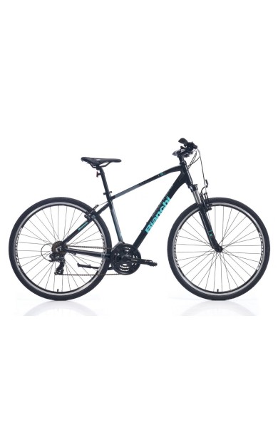 BIANCHI T0018FS-D 28 JANT 510H AL-6061 21S HD BLCK-CLSTE